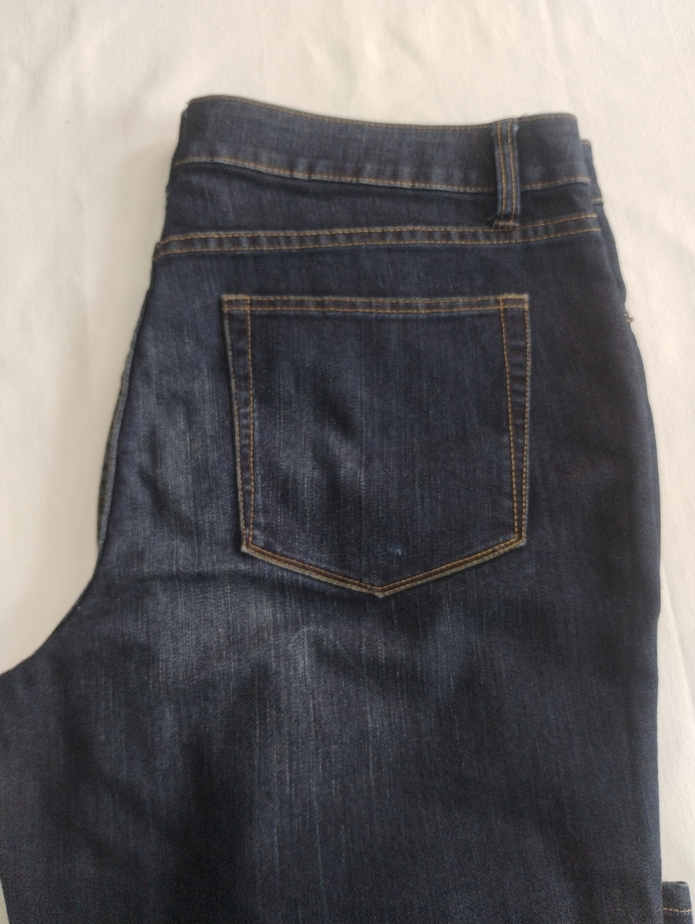 Coldwater Creek Dark Blue Flare Jeans - Picture 7 of 10